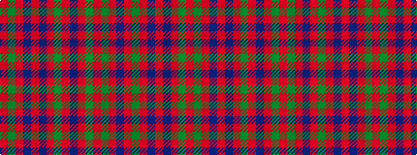 idealised woven sample of pattern RGRBRBRGRBRGR
