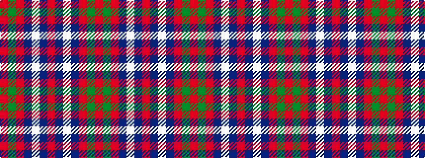 idealised woven sample of pattern RGRBWBRBWBRGR