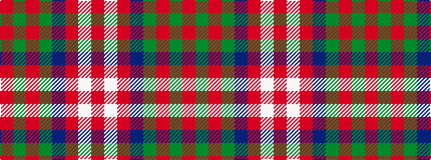 idealised woven sample of pattern RGRGBRWR