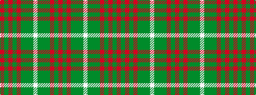 idealised woven sample of pattern RGRGGGWGGGRGRGR