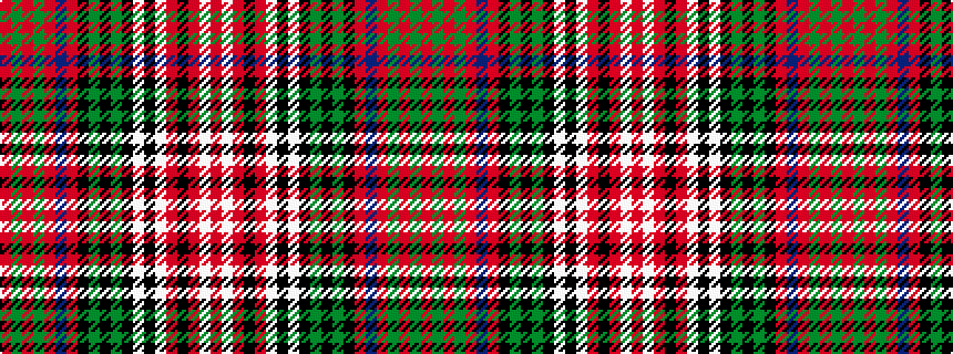 idealised woven sample of pattern RGRGRBRKGKGKWKWRKRWR