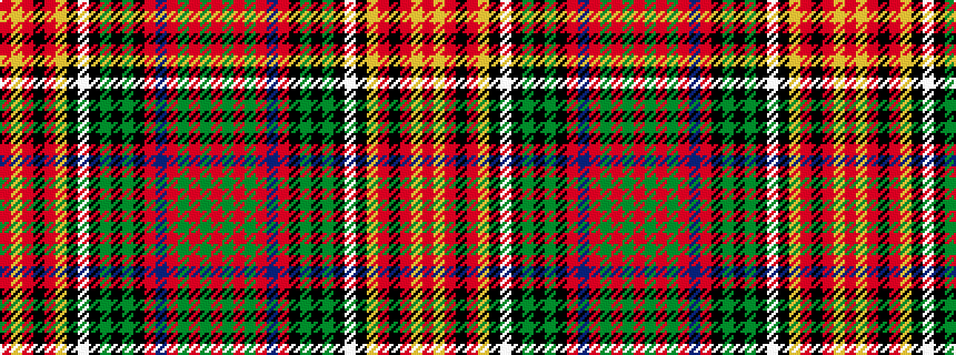 idealised woven sample of pattern RGRGRBRKGKGKWKYRKRYR