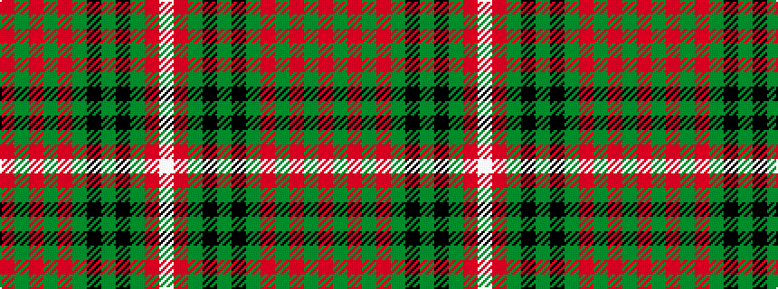 idealised woven sample of pattern RGRGRGKGKGRW