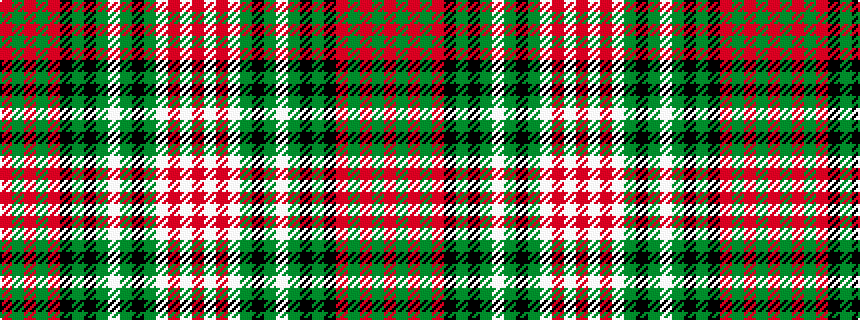 idealised woven sample of pattern RGRGRKGKGWGKGWRWR