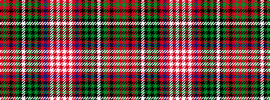idealised woven sample of pattern RGRKRGKWKGKGKRBRWRWR