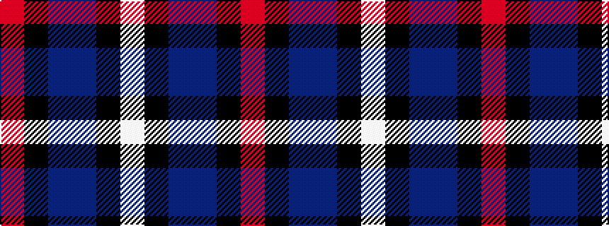 idealised woven sample of pattern RKBBKW