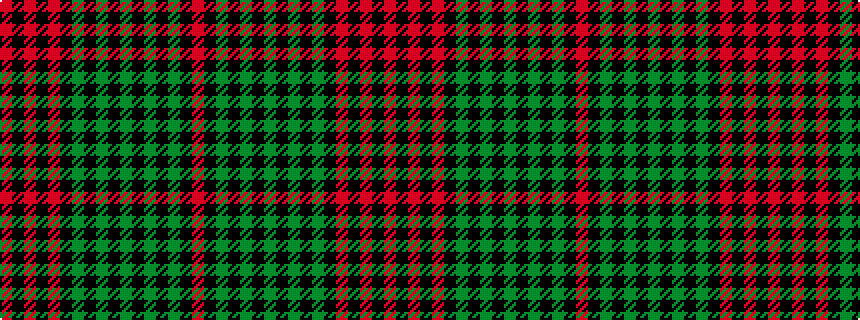 idealised woven sample of pattern RKGKGKGKGKGKRKRKR