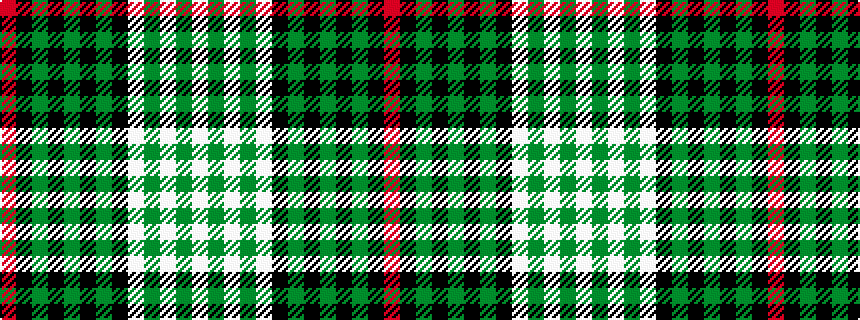 idealised woven sample of pattern RKGKGKGKWGWGW