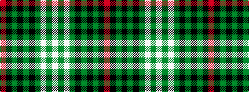 idealised woven sample of pattern RKGKGKGWGW