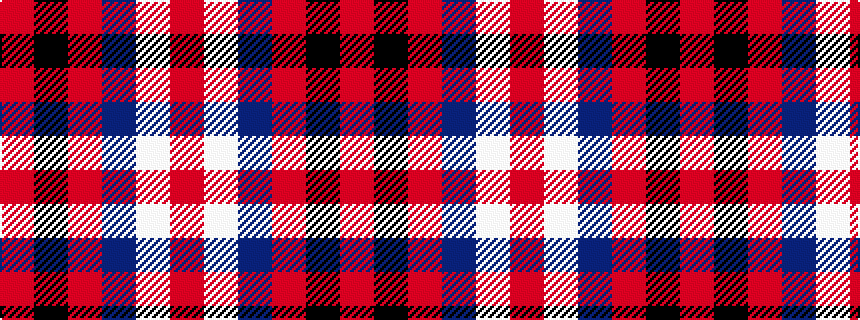 idealised woven sample of pattern RKRBWR