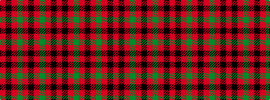 idealised woven sample of pattern RKRGRKRGRKR