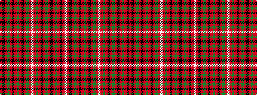idealised woven sample of pattern RKRGRKRGRKRGRWRGRKRGRKRGRKRW