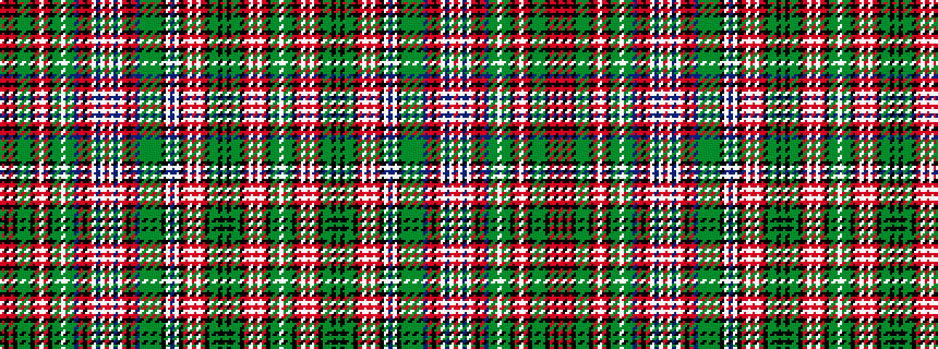 idealised woven sample of pattern RKRKGGGKRWRKGGWGGBRKRWBWRWBWRKRBGGGGGKWBWKRWRWRKGGKGKGGKRWRWRKGGW