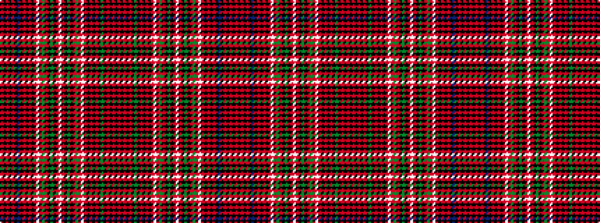 idealised woven sample of pattern RKRKRKBKRKRKRWRGRKGKRWRKGKRGRWRKRKRKGKRKRKR