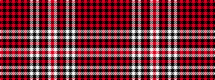 idealised woven sample of pattern RKRKRKRKRKWKWKRKWR