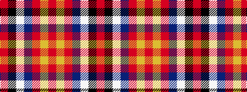 idealised woven sample of pattern RKWBRYR