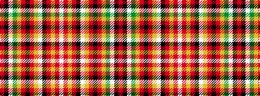 idealised woven sample of pattern RKWGYRKRYWKRYRW