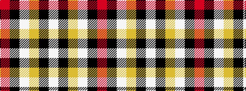 idealised woven sample of pattern RKWYKW