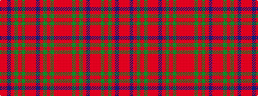 idealised woven sample of pattern RRBRGRGRRRBRGRGRRR
