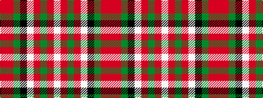 idealised woven sample of pattern RRGKWRGRW