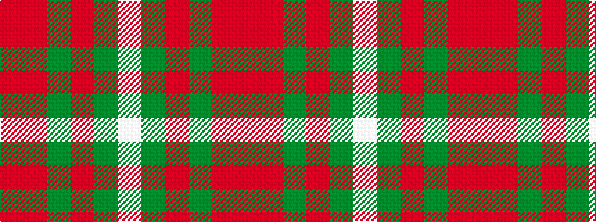 idealised woven sample of pattern RRGRGW