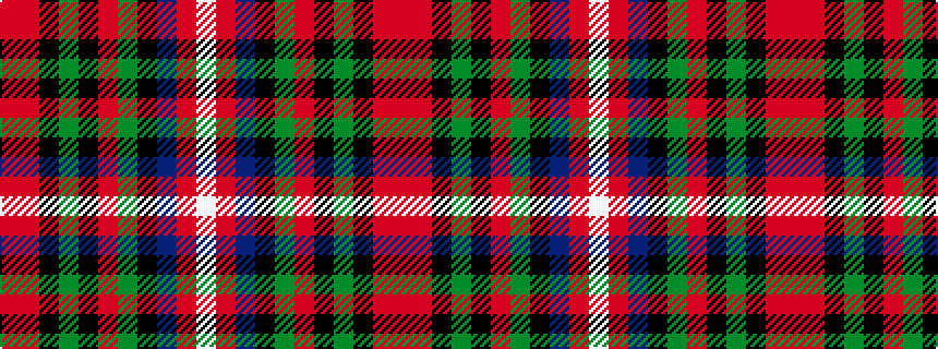 idealised woven sample of pattern RRKGKRGKBRW