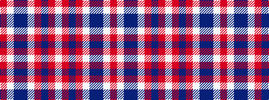 idealised woven sample of pattern RWBBWRBRW