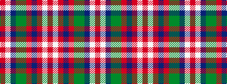 idealised woven sample of pattern RWBGGRBRWR