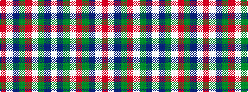 idealised woven sample of pattern RWBGRWGBW