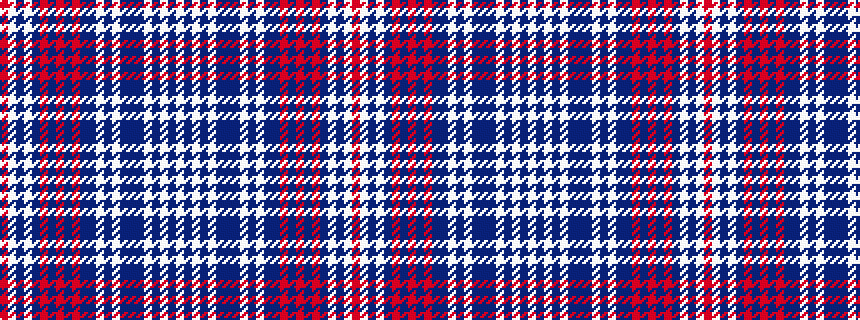 idealised woven sample of pattern RWBWBRBRBRBBWBWBBBWBWBW