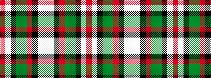 idealised woven sample of pattern RWKGGRKWW