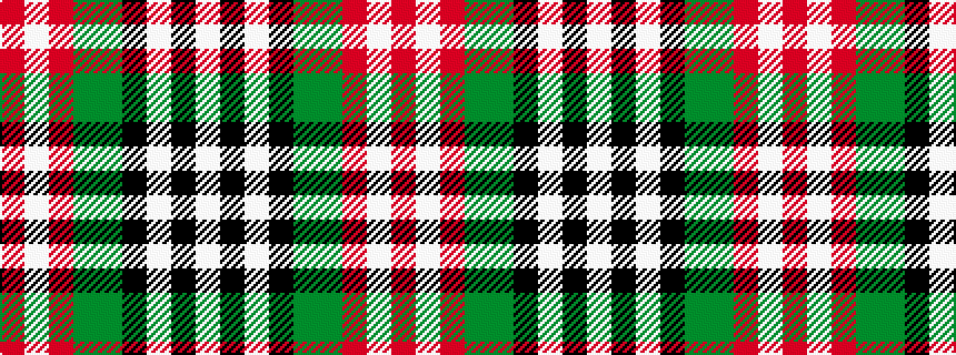 idealised woven sample of pattern RWRGGKWKW
