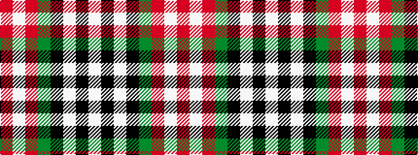 idealised woven sample of pattern RWRGKWKW