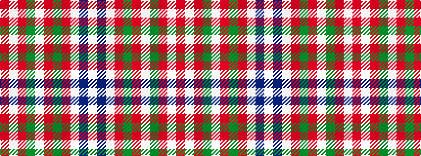 idealised woven sample of pattern RWRGWRGRWBW