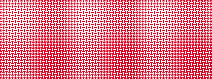 idealised woven sample of pattern RWRWRWRWRWRWRWRWRWRWRWRWRWRWRWRW