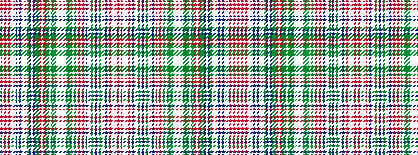 idealised woven sample of pattern RWRWRWWWBWBWWWGBWBGGRWRGGWGGGWWWWWGGGWGWRWRWBWWGWBWGWWBWRWWWRW