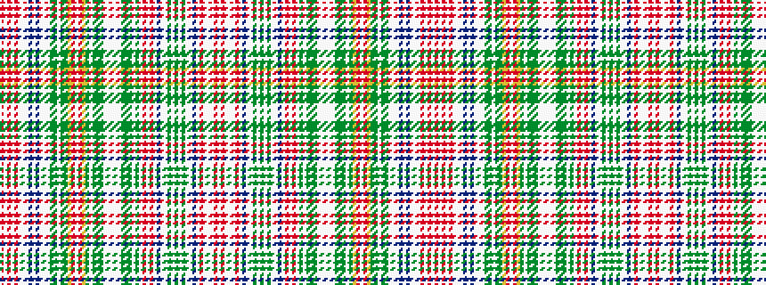 idealised woven sample of pattern RWRWRWWWBWBWWWGGWGGYRWRYGWGGGWWWWWGGGWGWRWRWBWWGWGWGWWBWRWWWRW