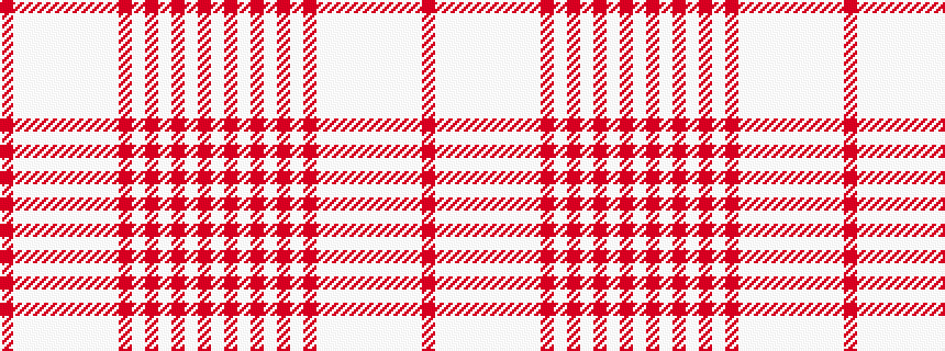 idealised woven sample of pattern RWWWWWWWWRWRWRWRW