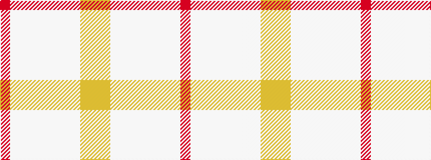 idealised woven sample of pattern RWWWWWWWYY