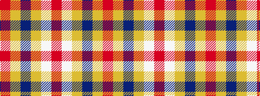 idealised woven sample of pattern RWYBYR