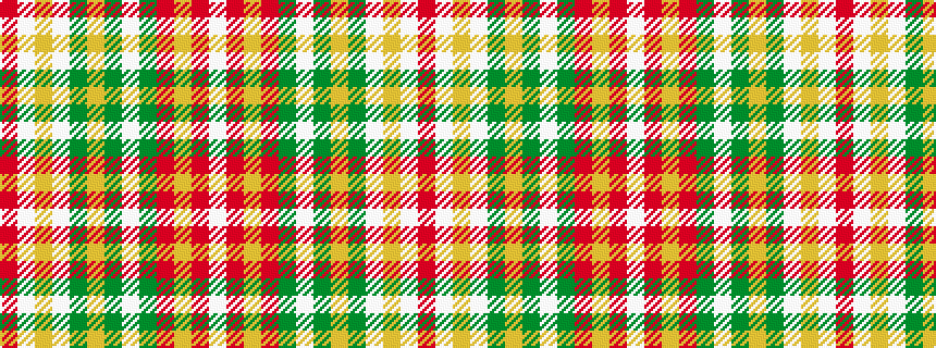 idealised woven sample of pattern RWYWGYGWGRYRW