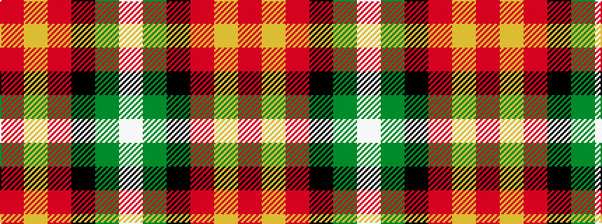 idealised woven sample of pattern RYRKGW