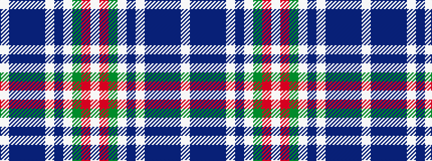idealised woven sample of pattern WBBBBWBWGRW