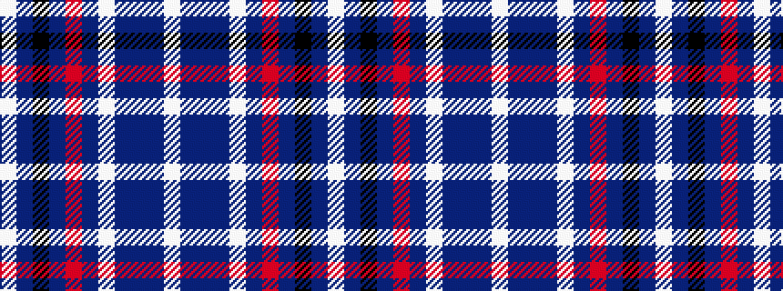 idealised woven sample of pattern WBBBWBRBKBW