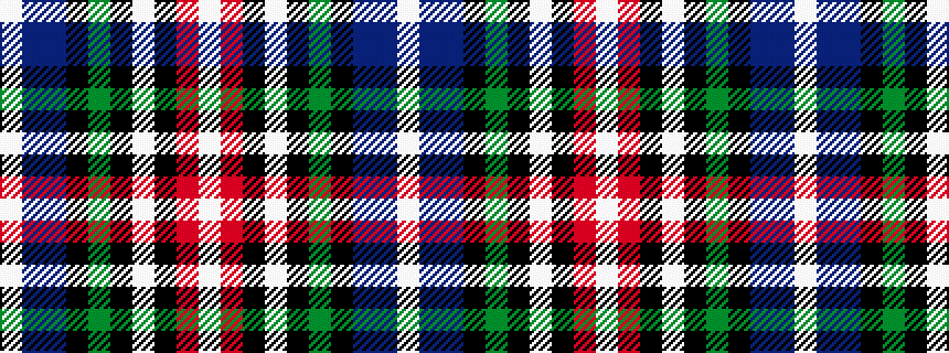 idealised woven sample of pattern WBBKGKWKRW