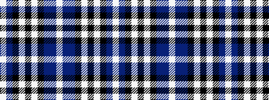 idealised woven sample of pattern WBBKWKWKBW