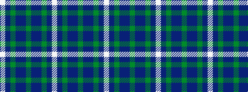 idealised woven sample of pattern WBGBBGBBGBW