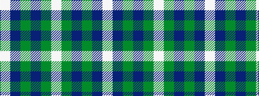 idealised woven sample of pattern WBGBGW