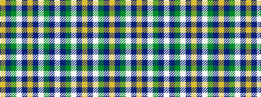 idealised woven sample of pattern WBGWBYBWGBY