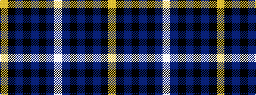 idealised woven sample of pattern WBKBKBKY